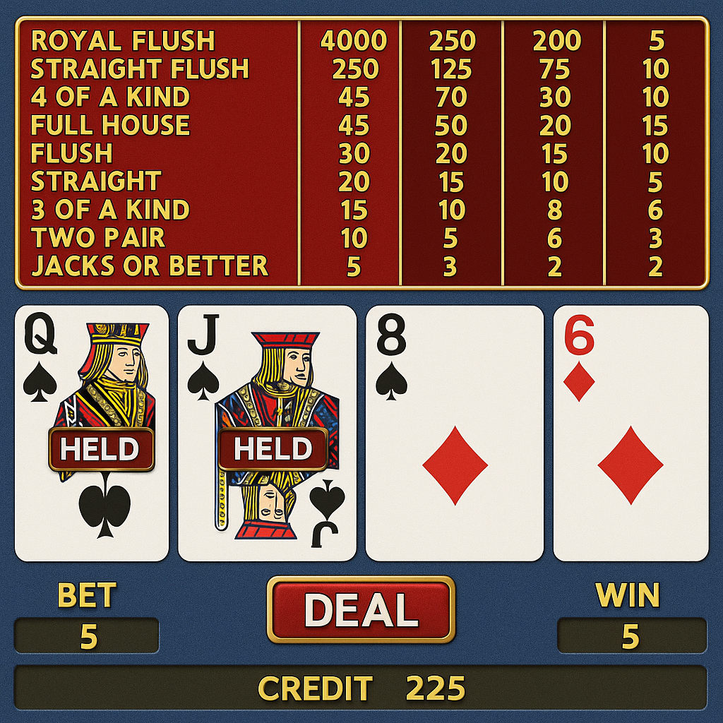 X7Casino - Video Poker Games
